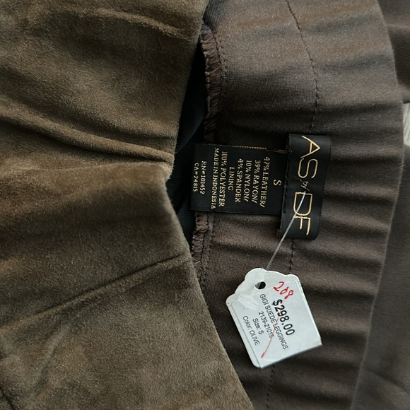 Suede Leggings NWT - ASbyDF GiGi leggings - Picture 3 of 3